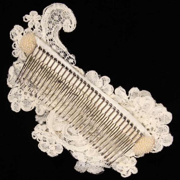 Homa Bridal 112-F Hair Comb main image 4